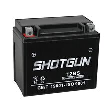 Shotgun Replaces YTX12-BS High Performance, Sealed iGel Motorcycle Battery picture