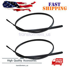 For 2007 2008 2009-2011 Toyota Yaris Roof Drip Trim Molding Left+Right Side Kit picture