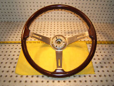 Alfa Romeo spider PERSONAL 75-81 WOOD Classic Steering 1 Wheel, No Horn switch picture