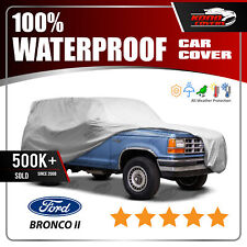 Ford Bronco Ii 6 Layer Waterproof Car Cover 1984 1985 1986 1987 1988 1989 1990 picture