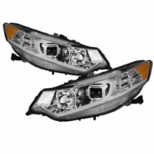 xTune For Acura RDX/ZDX 09-13 Headlights Pair DRL Light Bar Chrome picture