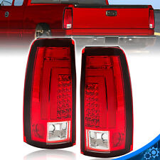 For 1999-2002 Chevy Silverado 1999-2007 GMC Sierra LED Tail Lights Brake Lamps picture