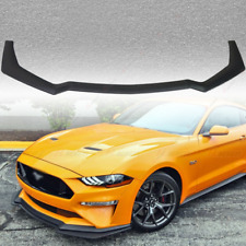 Fits 18-23 Ford Mustang GT Style Front Bumper Splitter Lip Unpainted PP picture