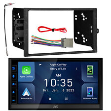 JVC KW-M788BH Double DIN Bluetooth Car Radio with Select GM Installation Kit picture