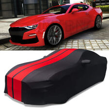 Satin Stretch Indoor Car Cover Scratch Dustproof Protect for Chevrolet Camaro SS picture