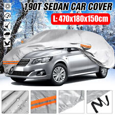 ELUTO Universal Full Car Cover Full Coverage UV Rain Dust Resistant Protection picture