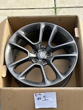 Scatpack 4 USED RIMS 20x9.5 SCRAPED Color Granite Crystal picture