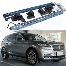 Fits for Lincoln Aviator 2020-2024 Deployable Electric Running Board Side Steps picture
