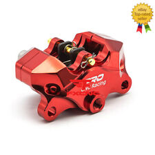 Red FXCNC Rear Brake Caliper Pump Cylinder 2 Piston 32mm Universal Motorcycle picture