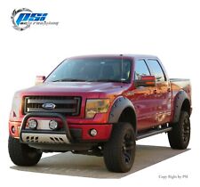 Cut Round Bolt Textured Fender Flares Fits Ford F-150 2009-2014 Excludes Raptor picture