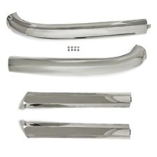 New 1965-1968  MUSTANG Front Windshield Stainless Steel Molding 4pc Convertible picture