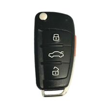 OEM AUDI Keyless Entry Remote Fob 4 Button UNCUT Flip Key OEM AUDI IYZ3314 picture