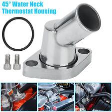 45° Swivel Water Neck Thermostat Housing For SBC BBC CHEVY 327 350 396 454 302 picture