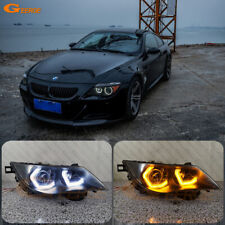 For BMW E63 E64 630Ci 630i 650i 645Ci M6 Concept M4 Iconic Style LED Angel Eyes picture