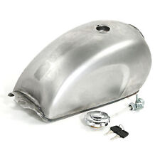 Unpainted 2.4gal. 2.4 Gallon  9L Custom Cafe Racer Gas Fuel Tank Fit for Yamaha picture
