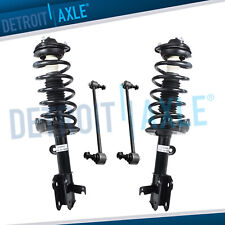 4pc Front Strut w/ Coil Spring + Sway Bar Links for 2008 2009 2010 Honda Odyssey picture