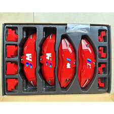For BMW Red Disc Brake Caliper Cover Aluminum Alloy 4Pcs/Set Front & Rear  picture