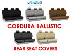 Coverking Cordura Ballistic Custom Fit Rear Seat Covers for Chevy Silverado picture