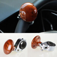 Universal Car Steering Wheel Handle Aid Truck Booster Ball Spinner Knob Brown picture