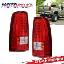 Red For 2003-06 Chevy Silverado 1500 2500 3500 LED Left+Right Tail Brake Lamps picture