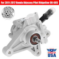 Premium Power Steering Pump 96-665 For 11-17 Honda Odyssey Pilot Ridgeline OEM picture