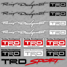 For Toyota TRD Racing Development Sport Car Sticker 3D Decal Stripes Decoration picture