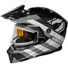 Castle X CX950 V2 General Modular Electric Snow Helmet Matte Black/Silver - 3XL picture
