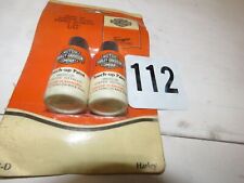 2X Vintage Harley Davidson Touch Up Paint Bottle 1/2 Oz 98600-GB Pewter Metallic picture