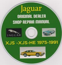 Jaguar XJS-XJS-HE 1975-1991 Factory Repair Manual PLUS FBT Extras  picture