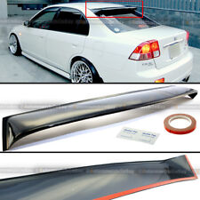 For 01-05 Honda Civic 4DR Sedan Acrylic Rear Roof Windshield Wing Visor Spoiler picture