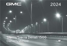 2024 GMC Sierra/Denali 1500 Owners Manual User Guide Reference Operator Book picture