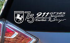 Porsche 75th Anniversary 911 Turbo S GT3 RS Speedster Singer Sticker Decals picture