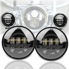 2PCS 4.5 Inch LED Passing Lights 4-1/2 Driving Fog lights Auxiliary Spot Lights picture