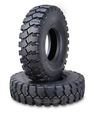SUPERGUIDER HD 6.50-10 /12TT Forklift Tire w/Tube Flap 6.50x10, Set 2 -12028 picture