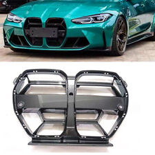 FOR 21-24 BMW M3 G80 M4 G82 G83 CSL STYLE PREPREG CARBON FIBER NOSE GRILL GRILLE picture