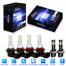 For 00-06 Chevy Suburban Tahoe 01-06 6pcs LED Headlight Fog Light Bulbs Kit picture