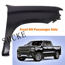 Black 1PC Front RH Passenger Side Fender Fit For 2019-2023 Chevy Silverado 1500 picture