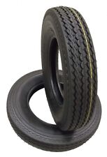 2 Trailer Tires 4.80-12 4.80x12 Highway Boat Motorcycle 6PR Load Range C - New picture