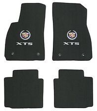 LLOYD ULTIMATS™ Ebony 4pc FLOOR MATS with crest logo/XTS on fronts CADILLAC XTS  picture