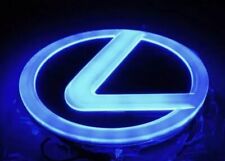 Lexus LED 5D Blue Light Emblems Logo 105*68mm 4.1 X 2.7” GS300 ES300 ES240 RX350 picture