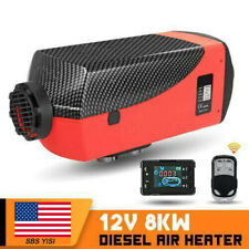 8KW 12V New Diesel Air Heater LCD Screen Fit Truck Boat Car Bus Trailer US picture