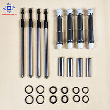 Adjustable Pushrods Chrome Cover Kit For S&S Quickee EZ Harley Twin Cam 99-17 picture