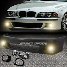FOR 96-03 BMW E39 5SERIES M5 STYLE REPLACEMENT FRONT BUMPER BODY KIT+FOG LIGHT picture