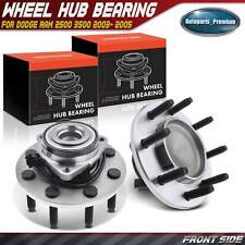 2 x Front Left Right Wheel Hub Bearings for Dodge Ram 2500 3500 2003-2008 w/ ABS picture