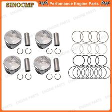 4Pcs Pistons & Rings Kit For Buick GL8 ES Cadillac ATS XT5 Chevrolet 2.0T Engine picture