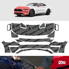 2018-2023 Mustang GT/Ecoboost Pre-Cut Front  Paint Protection Clear Film PPF picture