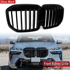 1X Gloss Black Front Bumper Kidney Grille Mesh Grill For BMW X7 G07 2023-2024 US picture
