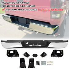 Chrome Rear Step Bumper Assembly For 03 04 05 06 07 08 Dodge Ram 1500 2500 3500 picture