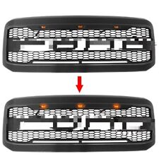 For 2005-2007 Ford F250 F350 Super Duty Front Grille R Style Mesh Design Black picture