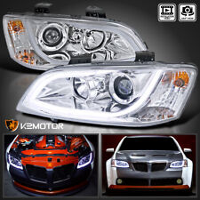 Fits 2008-2009 Pontiac G8 LED Strip Bar Projector Headlights Lamps Left+Right picture